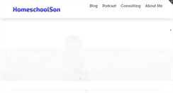 Desktop Screenshot of homeschoolson.com